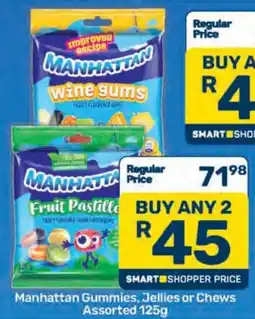 Pick n Pay Manhattan Gummies, Jellies or Chews Assorted offer