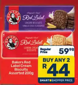 Pick n Pay Bakers Red Label Cream Biscuits Assorted offer