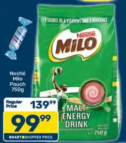 Pick n Pay Nestlé Milo Pouch offer