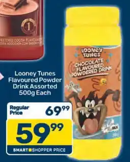 Pick n Pay Looney Tunes Flavoured Powder Drink Assorted offer