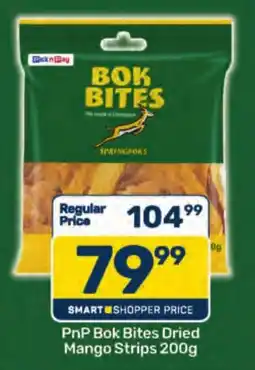Pick n Pay PnP Bok Bites Dried Mango Strips offer