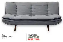 House & Home Cleo Sleeper Couch offer
