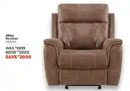 House & Home Akira Recliner offer