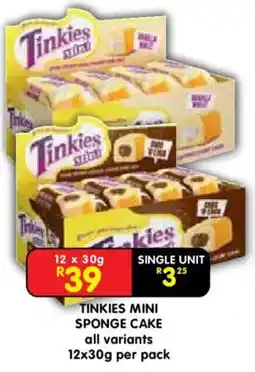Shoprite Tinkies mini sponge cake offer