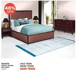 House & Home Rochelle 152cm Queen Box Bed offer