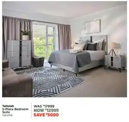 House & Home Tallulah Bedroom Suite offer