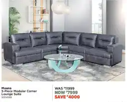 House & Home Moana Modular Corner Lounge Suite offer