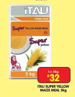 Shoprite ITAU SUPER YELLOW MAIZE MEAL 5kg offer
