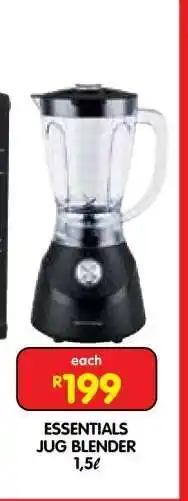 Shoprite Essentials Jug Blender offer