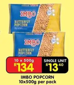 Shoprite IMBO POPCORN offer