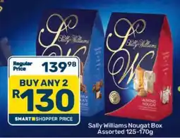 Pick n Pay Sally Williams Nougat Box Assorted 125-170g offer