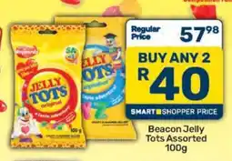 Pick n Pay Beacon Jelly Tots Assorted 100g offer