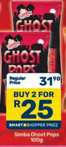 Pick n Pay Simba Ghost Pops 100g offer