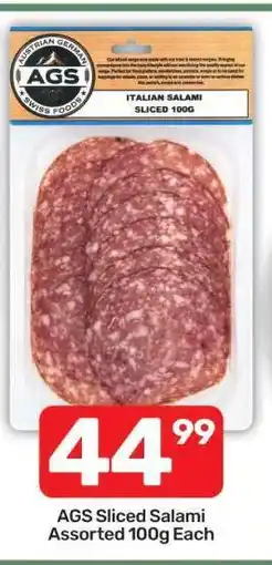 Pick n Pay AGS Sliced Salami Assorted 100g Each offer