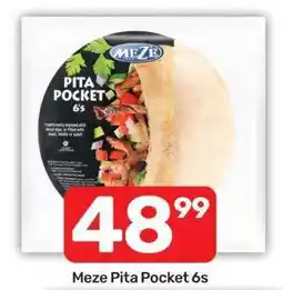 Pick n Pay Meze Pita Pocket 6s offer