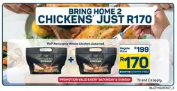 Pick n Pay PnP Rotisserie Whole Chicken Assorted offer