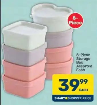Pick n Pay Hypermarket 8-Piece Storage Box Assorted Each offer