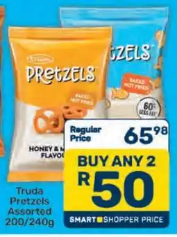 Pick n Pay Truda Pretzels Assorted 200/240g offer