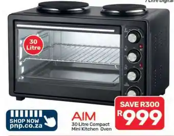 AIM 30 Litre Compact Mini Kitchen Oven