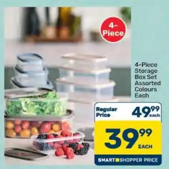 4-Piece Storage Box Set