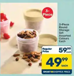 Pick n Pay Hypermarket 3-Piece Round Storage Set offer