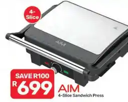 Pick n Pay Hypermarket AIM 4-Slice Sandwich Press offer