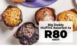 Food Lover's Market Big Daddy Muffins Assorted 4s offer