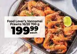 Food Lover's Market Food Lover’s Vannamei Prawns 16/20 700 g offer