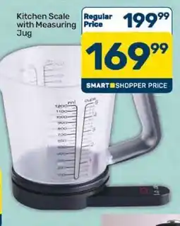 Pick n Pay Hypermarket Kitchen Scale with Measuring Jug offer