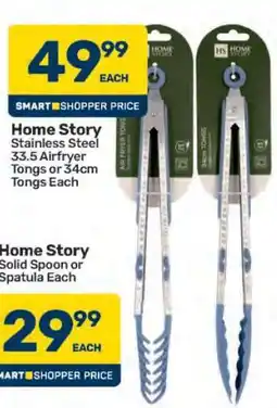 Pick n Pay Hypermarket Home Story Stainless Steel Tongs offer