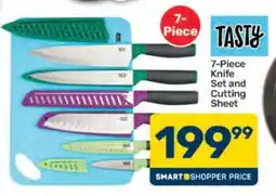 Pick n Pay Hypermarket 7-Piece Knife Set and Cutting Sheet offer