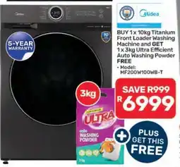 Pick n Pay Hypermarket 10kg Titanium Front Loader Washing Machine offer