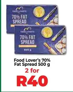 Food Lover's Market Food Lover’s 70% Fat Spread 500 g offer