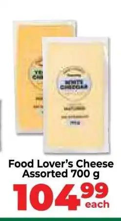 Food Lover's Market Food Lover’s Cheese Assorted 700 g offer