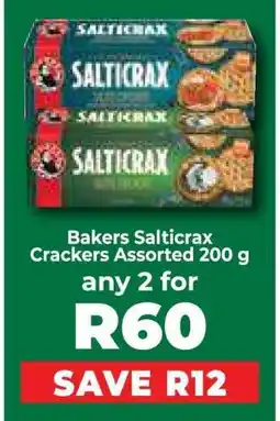 Food Lover's Market Bakers Salticrax Crackers Assorted 200 g offer