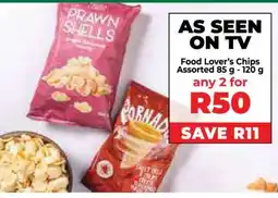 Food Lover's Market Food Lover's Chips Assorted 85 g - 120 g offer