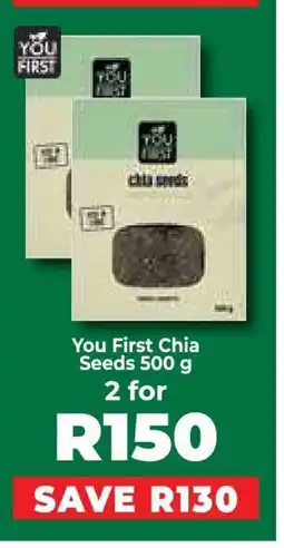 Food Lover's Market You First Chia Seeds 500 g offer