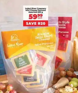 Food Lover's Market Indezi River Creamery Mini Cheese Portions Assorted 200 g offer