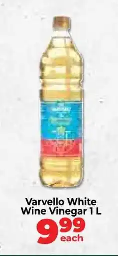 Food Lover's Market Varvello White Wine Vinegar 1 L offer