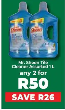 Food Lover's Market Mr. Sheen Tile Cleaner Assorted 1 L offer