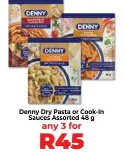 Food Lover's Market Denny Dry Pasta or Cook-In Sauces Assorted 48 g offer