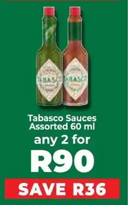 Food Lover's Market Tabasco Sauces Assorted 60 ml offer
