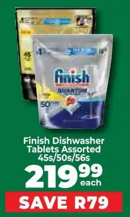 Food Lover's Market Finish Dishwasher Tablets Assorted 45s/50s/56s offer