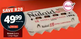 Checkers Nulaid Extra Large Eggs offer