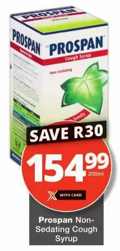 Checkers Prospan Non-Sedating Cough Syrup offer