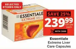 Checkers Essentiale Extreme Liver Care Capsules offer