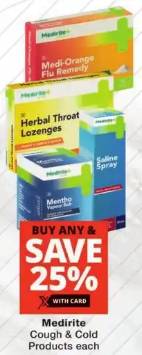 Checkers Medirite Cough & Cold Products offer