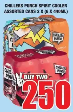 Boxer Chillers punch spirit cooler assorted cans offer