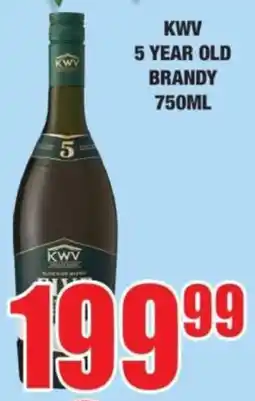Boxer Kwv 5 year old brandy offer