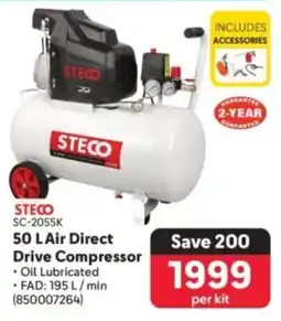 Makro Steco Air Direct Drive Compressor offer